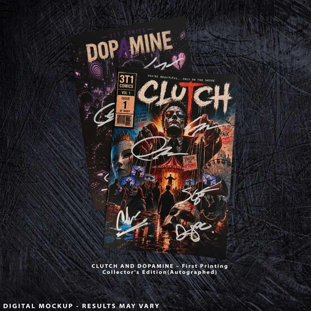 CLUTCH AND DOPAMINE – First Printing Collector's Edition (Autographed)