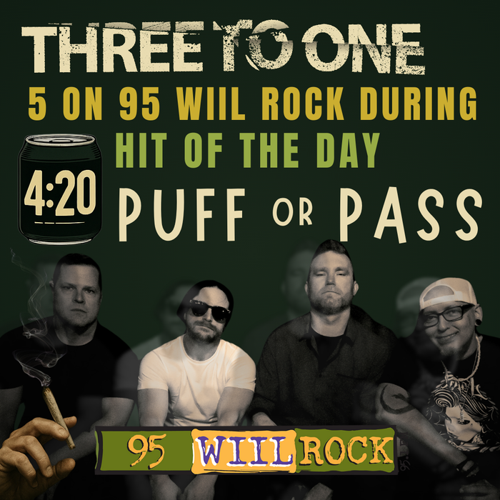 Three To One Hits High Notes on 95 WIIL Rock's 4:20 Hit of the Day