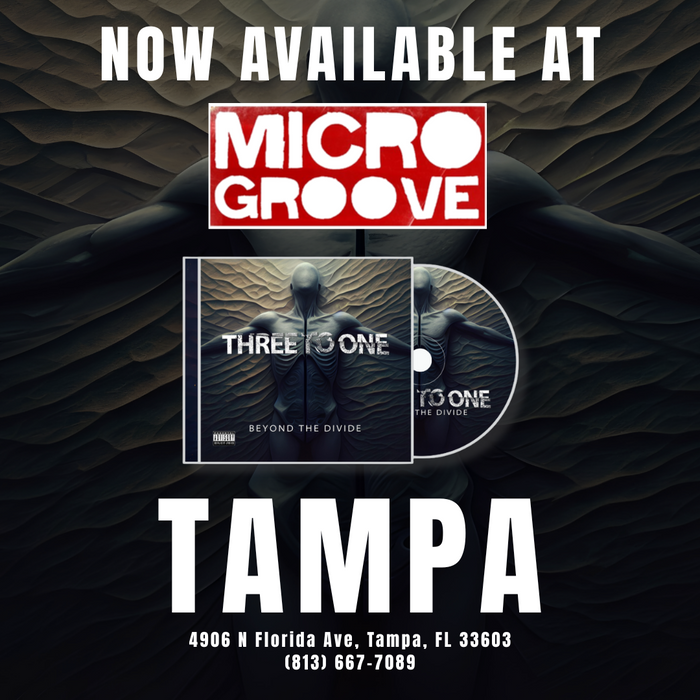 Support Local Rock: Three To One's 'Beyond The Divide' Now Available at Microgroove Tampa