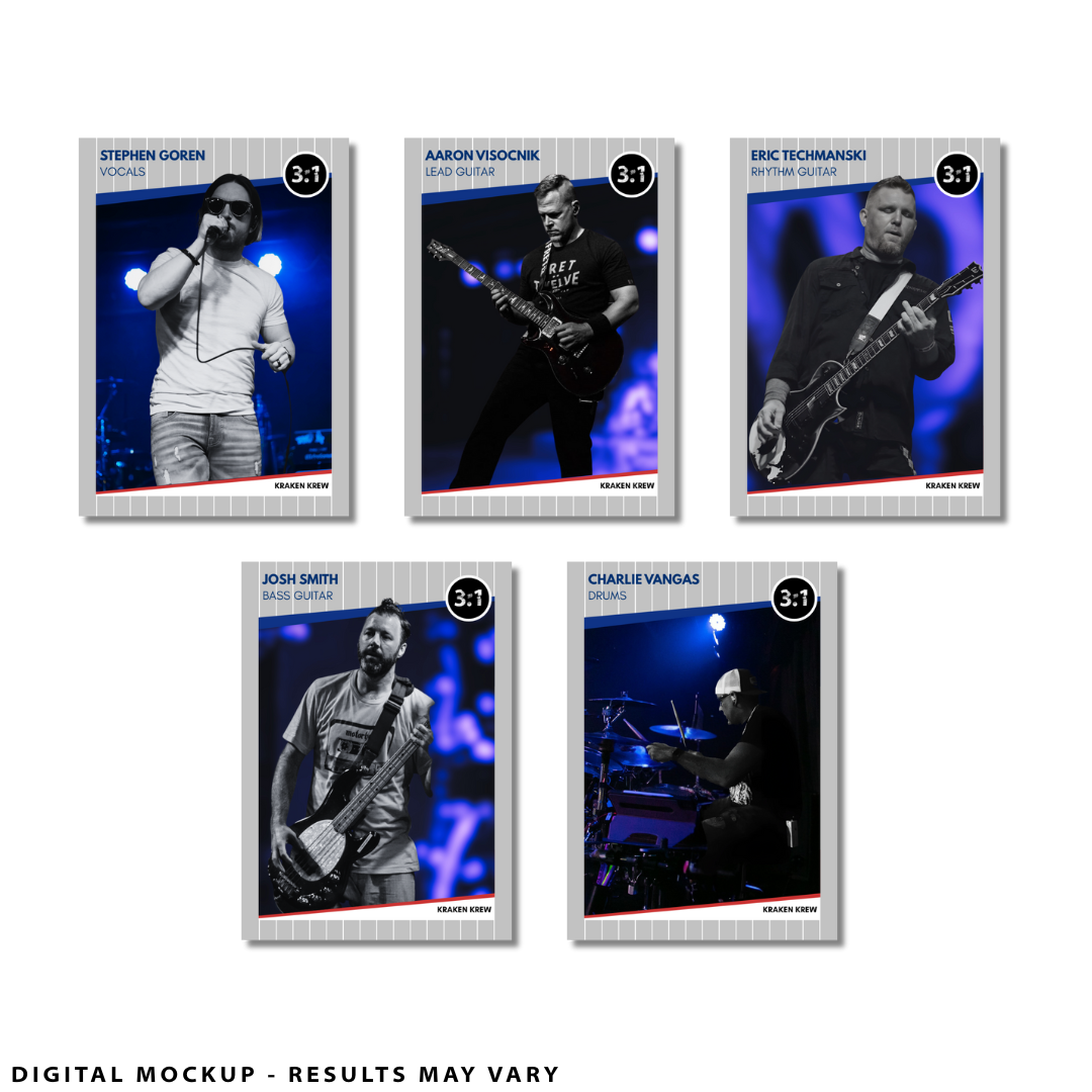 Limited Edition Trading Cards Now Available from Three To One – Includes a Free Digital Download!