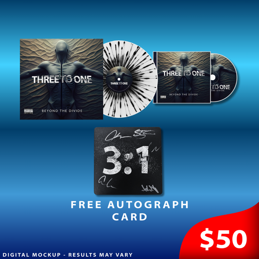 VINYL AND CD w/ FREE AUTOGRAPH CARD BUNDLE