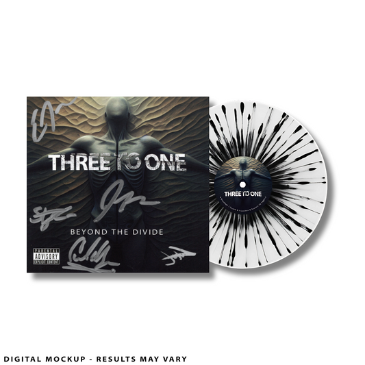PRE-ORDER BEYOND THE DIVIDE - LP (VINYL CLEAR / BLACK SPLATTER) -  (AUTOGRAPHED) Limited Edition